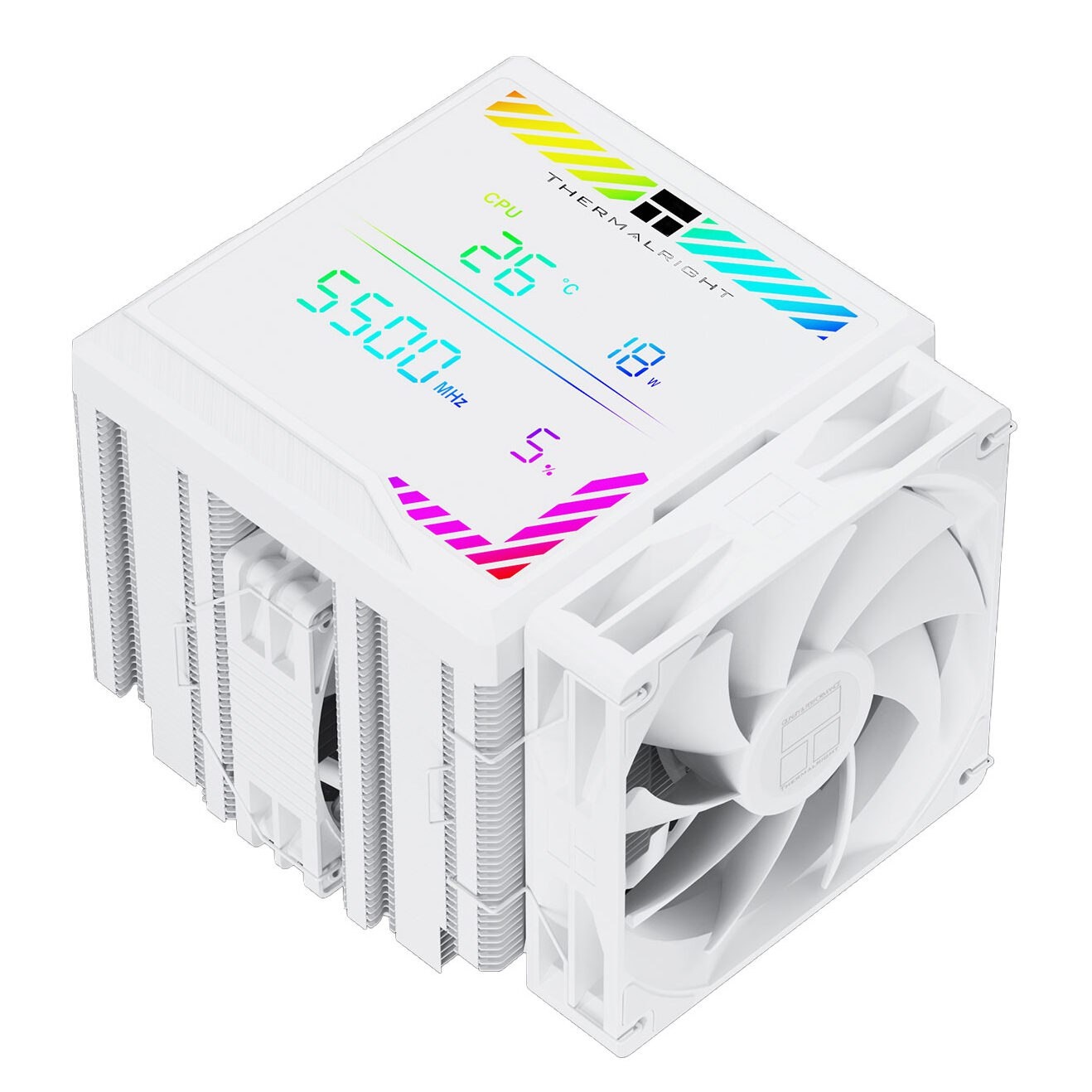 Кулер ЦПУ Thermalright Peerless Assassin 140 Digital White (PA140-DIGITAL-WH) для процессора
