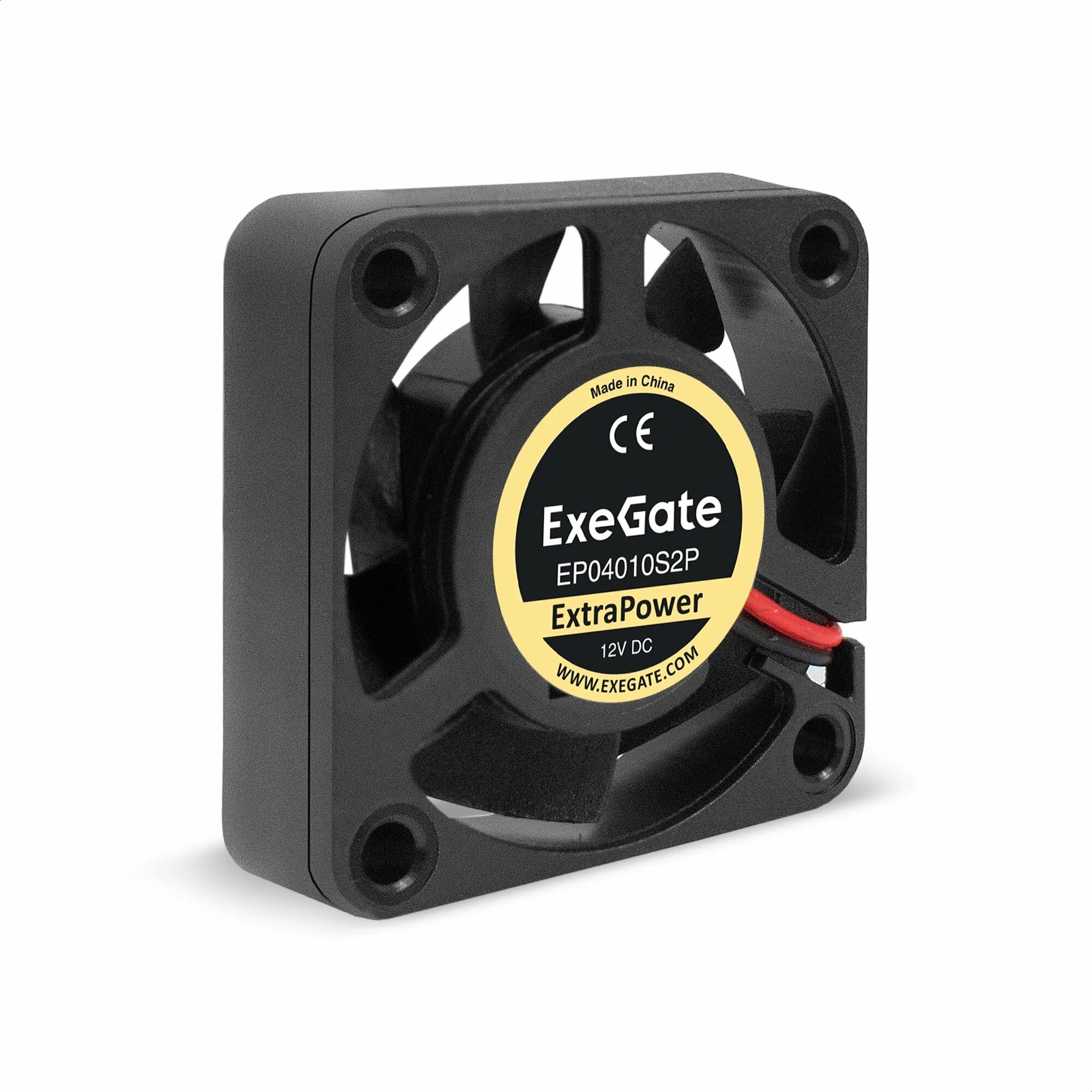 Вентилятор Exegate 40x40x10 ExtraPower EP04010S2P, 7500rpm, 36dB(M), 0.08A, DBB, 2pin