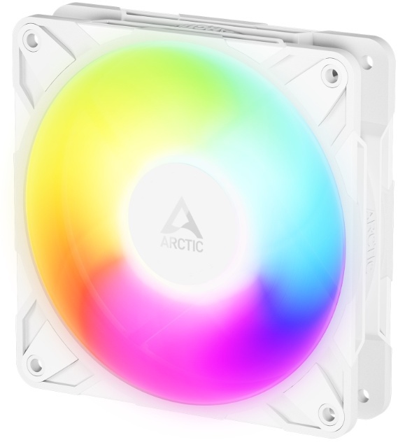 Вентилятор 120x120x27 Arctic P12 Pro Reverse ARGB White 600–3000 rpm ACFAN00325A