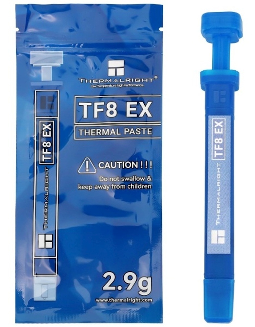 Паста теплопроводная Thermalright TF8 EX 14 Вт/мК 2.9г для процессора и видеокарты