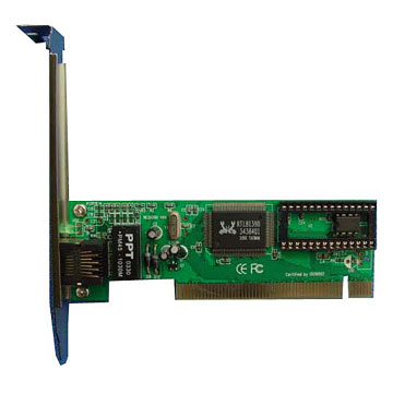 Сетевая карта Acorp RTL8139D, PCI, 10/100Mbps