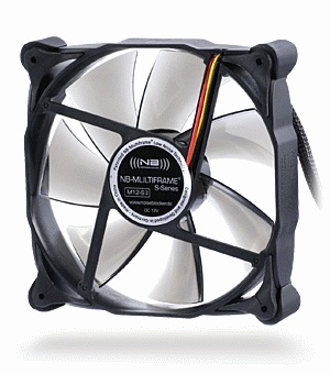 Вентилятор 120x120x25 NoiseBlocker Multiframe S-Series M12-2