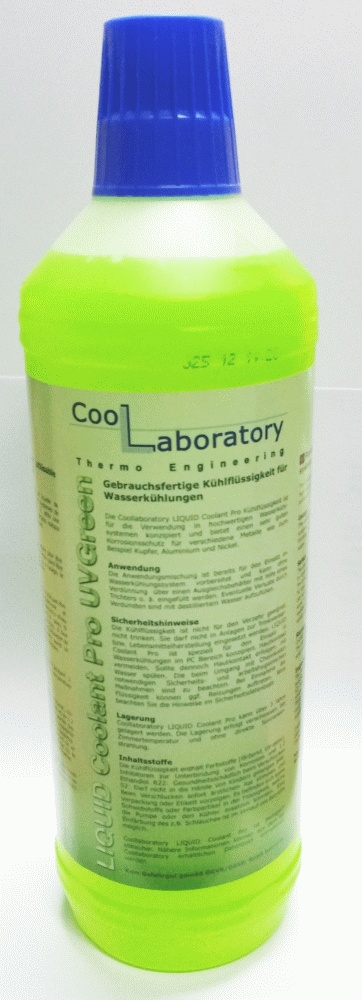 Жидкость - хладагент для СЖО Coollaboratory Liquid Coolant Pro UV Green 1000ml