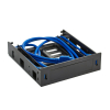 5,25  Exegate HD-2U3, adapter 2.5/3.5" in 5.25",  2*USB3.0