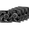 Вентилятор Arctic 80x80x38 S8038-7K 4 шт. ACFAN00292A, 500-7000 об/мин, 4-pin PWM, 0.50А