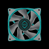 ���������� iceberg 80x80x25 IceGALE PWM, TEAL, 800-2000rpm, 26dB(M), 0.09A